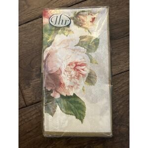 V & A Museum 16 Hostess Napkins Fairy ROSE Floral NEW Sealed Champagne Anne Mari